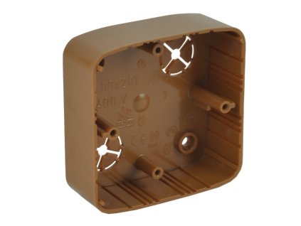 KOPOS Krabice LK 80X28 T_SD lištová, sv.dřevo