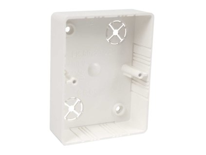 KOPOS Krabice LK 80X28 2ZK_HB lištová pro dvojzásuvky ABB Classic, Swing