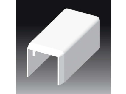 KOPOS Kryt 8671_HB koncový Lhd 17X17 bílá/ral 9003