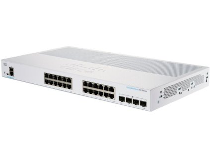 Cisco CBS350 Managed 24-port GE, 4x1G SFP - REFRESH