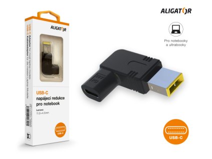 Aligator USB-C napájecí redukce 11 x 4,5 mm pro notebooky Lenovo