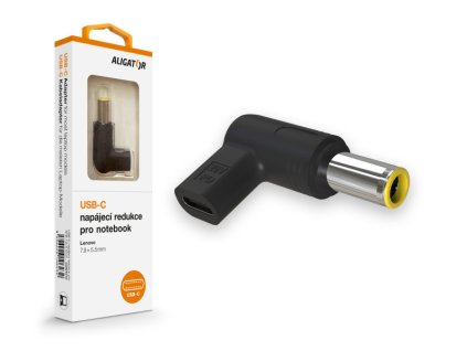 Aligator USB-C napájecí redukce 7,9 x 5,5 mm pro notebooky Lenovo