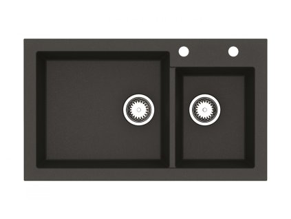 Reginox Amsterdam 860.1 Black silvery