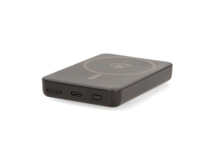 Nedis UPBKW15W5000BK - Powerbanka | 5000 mAh | Bezdrátové nabíjení / Výstup1x USB-C | Vstup1x USB-C | PD3.0 20W