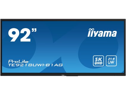 92'' iiyama TE9218UWI-B1AG:VA,UW5K,Android,USB-C