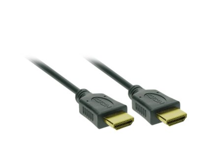 Solight HDMI kabel s Ethernetem, HDMI 1.4 A konektor - HDMI 1.4 A konektor, blistr, 5m