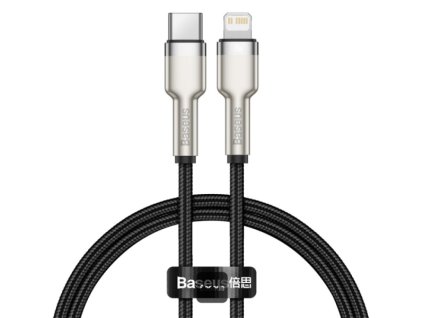 Baseus datový kabel Cafule USB-C na Lightning 0,25m PD 20W černý