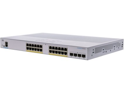 Cisco CBS350 Managed 24-port GE, PoE, 4x1G SFP - REFRESH