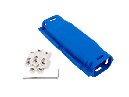 ETELEC Spojka SHARK 506 gelová se svorkou 5x (1,5-6mm2) IP68