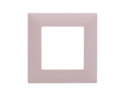 LEGRAND Rámeček NILOÉ STEP 863291 jednonásobný růžová