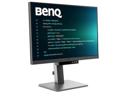 BenQ LCD LED RD240Q 24,1" IPS/2560x1600/5ms/DP/HDMI/2xUSB-C/3xUSB 3.0/Jack/VESA/repro/pivot/95% DCI-P3/Daisy Chain/černá