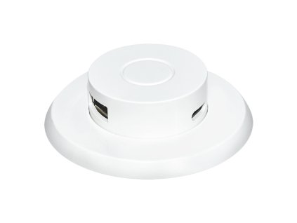 Solight výsuvná nabíječka USB A+C 24W PD, bílá