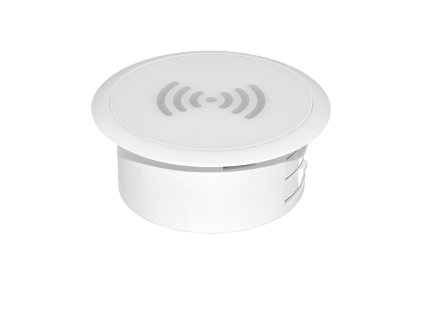 Solight bezdrátová 15W vestavná nabíječka, bílá