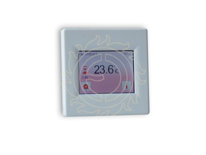 FENIX Termostat TFT dotykový elektronický, programovatelný, snímá teplotu prostoru i podlahy