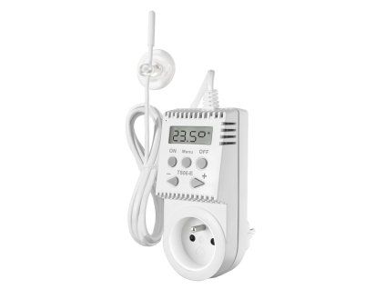 ELEKTROBOCK Zásuvka TS06-E termostatická s externím čidlem