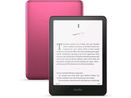 E-book Amazon Kindle Paperwhite Signature Edition 2024 (32 GB), raspberry, BEZ REKLAM