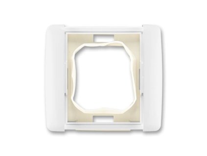 ABB ELEMENT Rámeček 3901E-A00941 B jednonásobný (s těsnicí manžetou), IP44, bílá