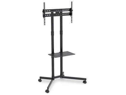 CONNECT IT Wheelie III pojízdný stojan & držák na jednu obrazovku 37" - 70", záruka 30 let, ČERNÝ