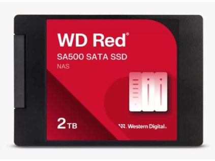 WD Red SA500 POWERED BY SANDISK/2TB/SSD/2.5''/SATA/5R