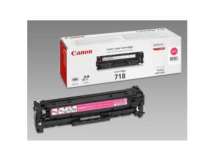 Toner Canon CRG-718M purpurový (2900str./5%)
