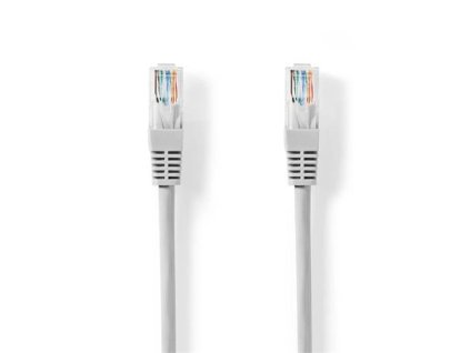 Nedis CCGL85101GY150 - Síťový Kabel Cat 5e U/UTP | RJ45 Zástrčka | RJ45 Zástrčka | 1.00 m | Kulatý | PVC | Šedá