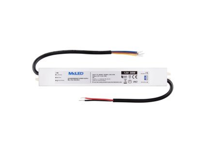 MCLED Napaječ LED 30W 12V/2,5A IP67 ML-732.104.39.0