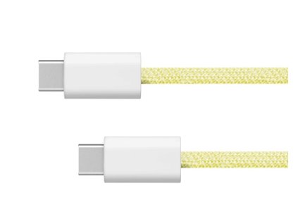 Kabel USB-C / USB-C 60W 1,5 m žlutý Kruger&Matz KM1271-1,5Y Basic