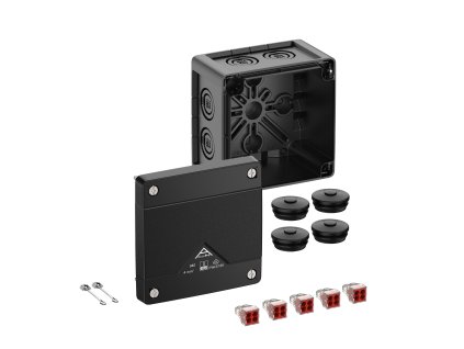 SPELSBERG Krabice ABOX Pro 040-4/sw NEW 4,0 mm² IP66/IP67/IP69 IK09 rozbočovací bezhalogenová