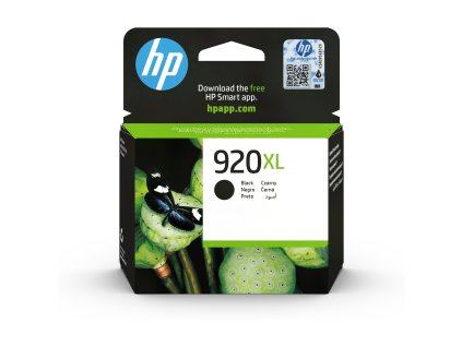 HP 920XL Black Ink Cart, 49 ml, CD975AE