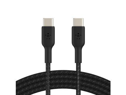 Belkin BOOST CHARGE USB-C/USB-C kabel, 2m, černý - odolný