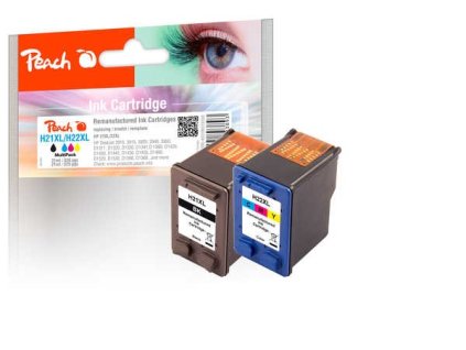 PEACH kompatibilní cartridge No 21XL / No 22XL MultiPack, 2x21ml
