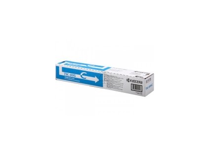 Kyocera toner TK-895C cyan na 6 000 A4 (při 5% pokrytí), pro FS-C8020/C8025/C8520/C8525mfp