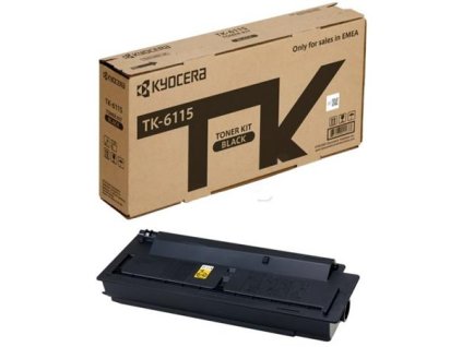 Kyocera toner TK-6115 na 15 000 A4 (při 6% pokrytí), pro ECOSYS M4125idn, M4132idn
