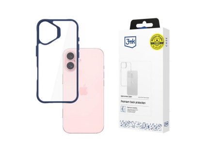 3mk ochranný kryt Satin Armor Case+ Blue pro Apple iPhone 16