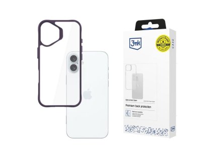 3mk ochranný kryt Satin Armor Case+ Purple pro Apple iPhone 16 Plus