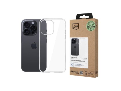 3mk ochranný kryt Clear Case Eco pro Apple iPhone 15 Pro Max
