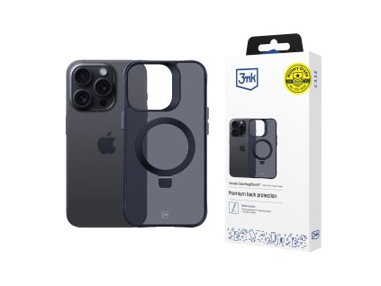 3mk ochranný kryt Smoke Case Mag&Stand pro Apple iPhone 16 Pro Max