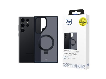 3mk ochranný kryt Smoke Case Mag&Stand pro Samsung Galaxy S25+