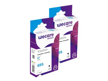 WECARE ARMOR sada ink pro HP CZ109AE 2x19ml,černá,CZ109AE