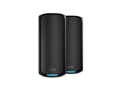 NETGEAR ORBI9 QB WIFI7 2P 1Y ARMOR BLK BNDL