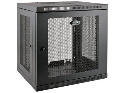 Skříň SmartRack 12U, Mini Rack, Š=600mm, Hl=550mm, hloubka pro přepínače, montáž na stěnu