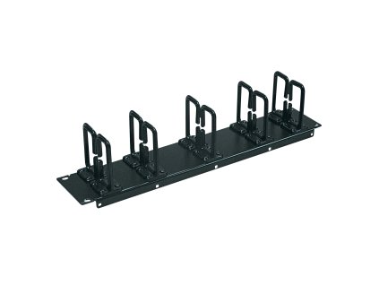 Kabelový manažer horizontální SmartRack 2U, oka pro kabely