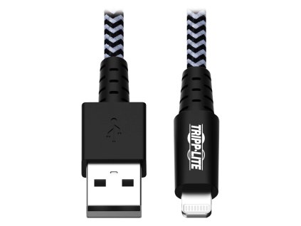 Kabel USB-A 2.0 / Lightning Synchronizace/Nabíjení, MFi Certified, Samec/Samec, 1.83m
