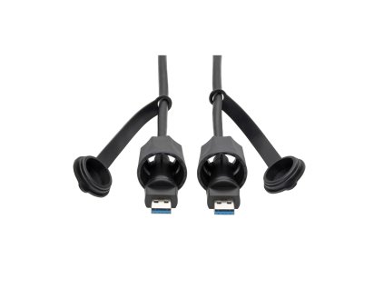 Kabel USB-A / USB-A, SuperSpeed, USB 3.0/3.1, odolný IP68, stíněný, (Samec/Samec), 1.83m