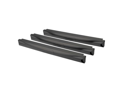 Sada zaslepovacích panelů 1U, beznástrojová montáž, 10ks balení