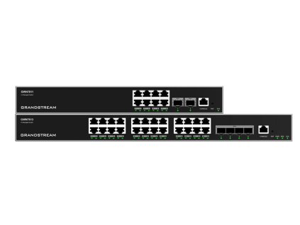 Grandstream GWN7813 L3 Managed Switch 24 portů / 4x SFP+, VLAN, QoS, stacking
