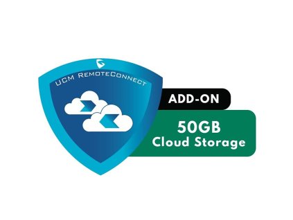 Grandstream UCM RemoteConnect 50GB Storage Add-On, 12 měsíců
