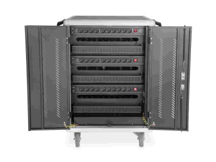 DIGITUS Mobilní nabíjecí skříňka pro notebooky/tablety do 15,6", UV-C Osvětlení-Sterilizace