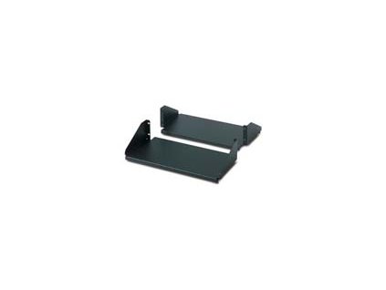 APC Double Sided Fixed Shelf for 2-Post Rack 250 lbs Black