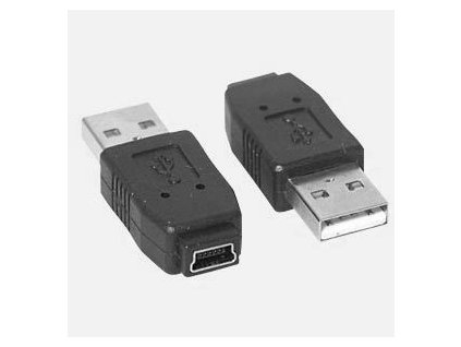 Delock Adaptér USB A/samec na USB mini B/samice